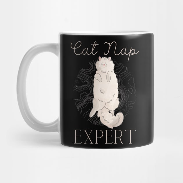 Cat Nap Expert - Persian cat Furbaby by Feline Emporium